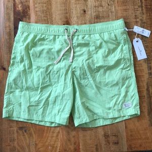 Modern Amusement Lime Green Board Shorts